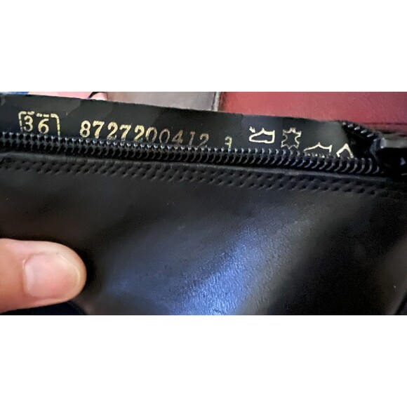 Remonte Dorndorf Patchwork Ankle Boots  36 / 5.5  Black Red & Gray Colorblock - Picture 6 of 7